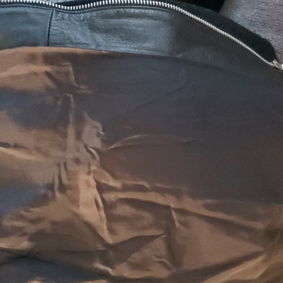 Women's Pendleton Leather Jacket with merino wool sleeves size Medium - Picture 9 of 9